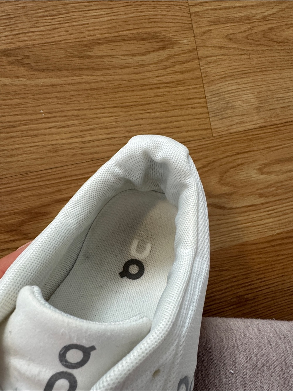 On Cloudnova Women's Athletic Running Shoes in White - Picture 2 of 7